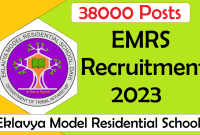 EMRS Recruitment 2023 - Eklavya Model Residential School(EMRS)