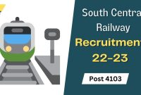 SCR Recruitment 2023 - South Central Railway(SCR)