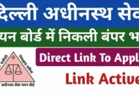 दिल्ली अधीनस्थ सेवा चयन बोर्ड में निकली 2300 से अधिक पदों पर भर्ती देखे आवेदन से जुड़ी सारी जानकारी